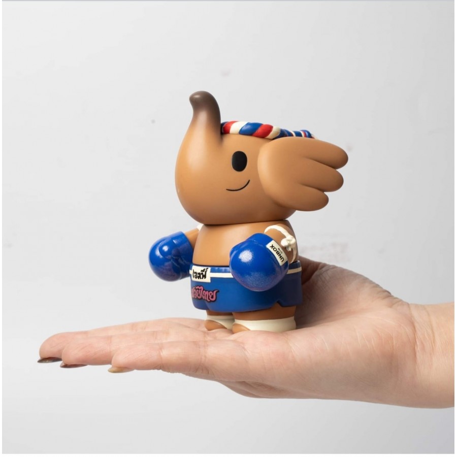 MUAY THAI ELFIE (BLUE TRUNKS)